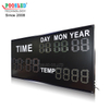 3 Function LED Digits Sign with 4 Colors Digits RF Remote Control LED Sign Used in Indoor