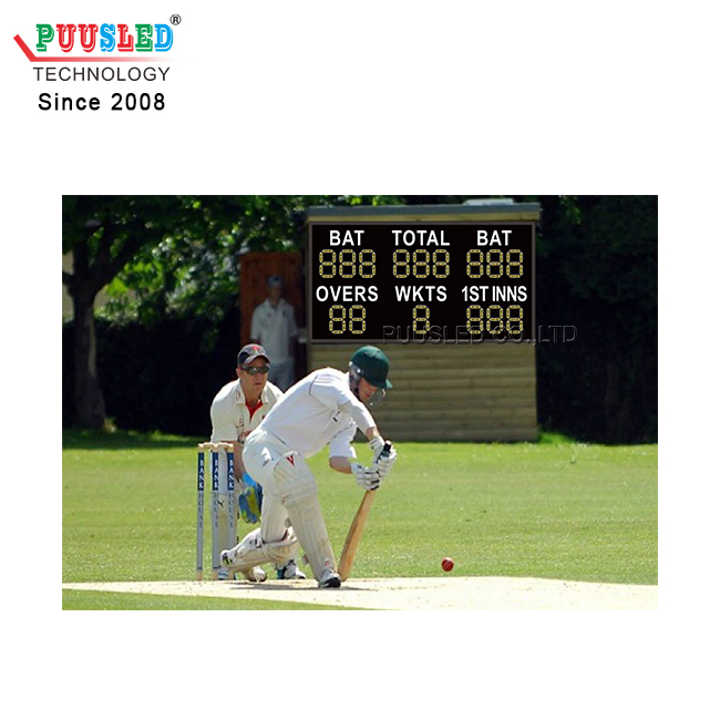 outdoor led electronic digital cricket scoreboard mini cricket score display led sports scoreboard