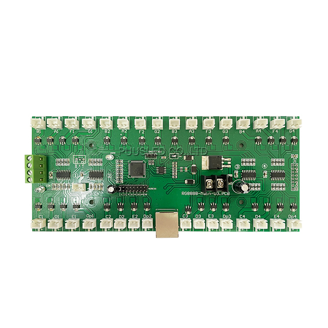 Factory Price Q7 DC-4 Drive Card 1A LED Digit Number Sign Control Card