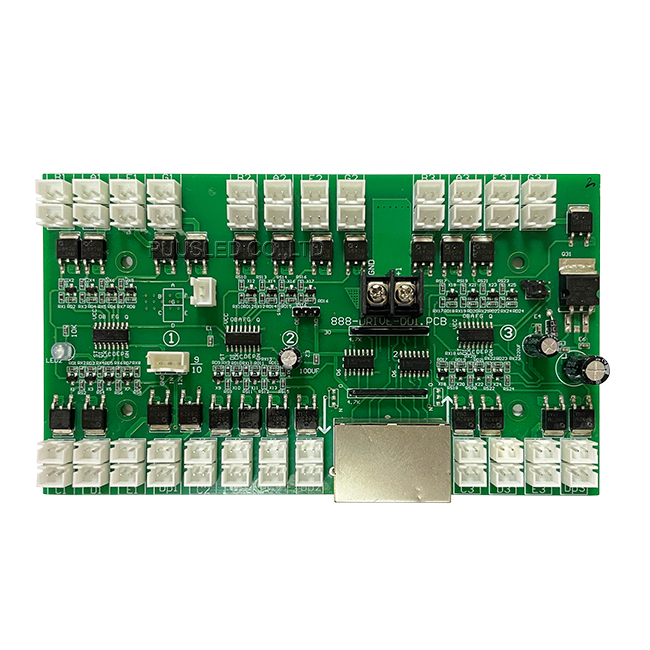 DC-3 Drive Card (2A) LED Digit Number Sign Control Card for 32''-36'' 7segments Digit Products