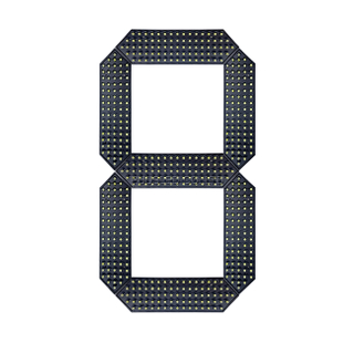 Hot Sale 22 Inch Led Digital Number Board 7 Segment Display