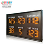 Waterproof Electronic Outdoor Scoreboard Yellow LED Digital Cricket Scoreboard for Cricket Game