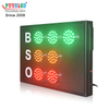 Portable Electronic Baseball Counting Board Outdoor LED Sports Scoreboard Led Baseball BSO Counter for Games