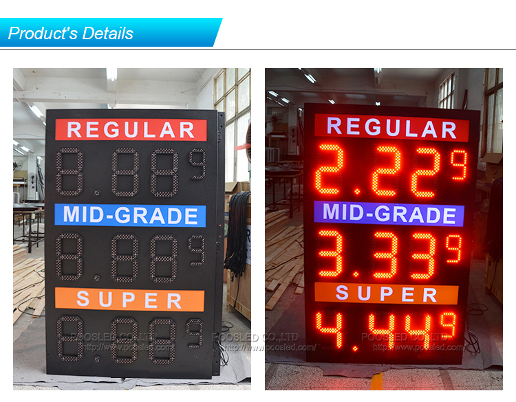 Gas Station Led Display