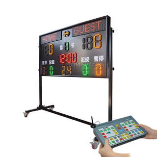 New Design Wireless Control Led Basketball Scoreboard LED Sports Basketball Scoreboards for Basketball Games