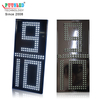 9/10 Square Type PCB LED Number Module 215x465mm 20mm Iron Shell for US Gas Station Price Sign 9/10 Tenths Red Green White