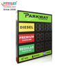 Brightness Waterproof Philippines Gas Station Price Sign LED DIESEL REGULAR PREMIUM Gasoline Price Sign with Lighting Box