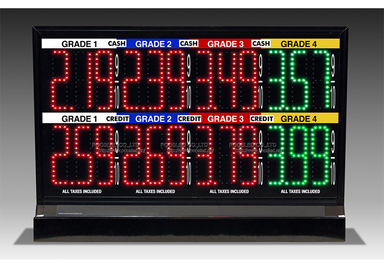 gas led sign quotes