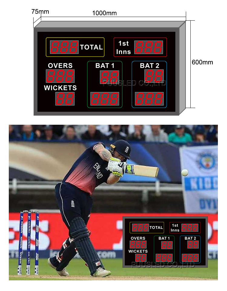 led sports scoreboard