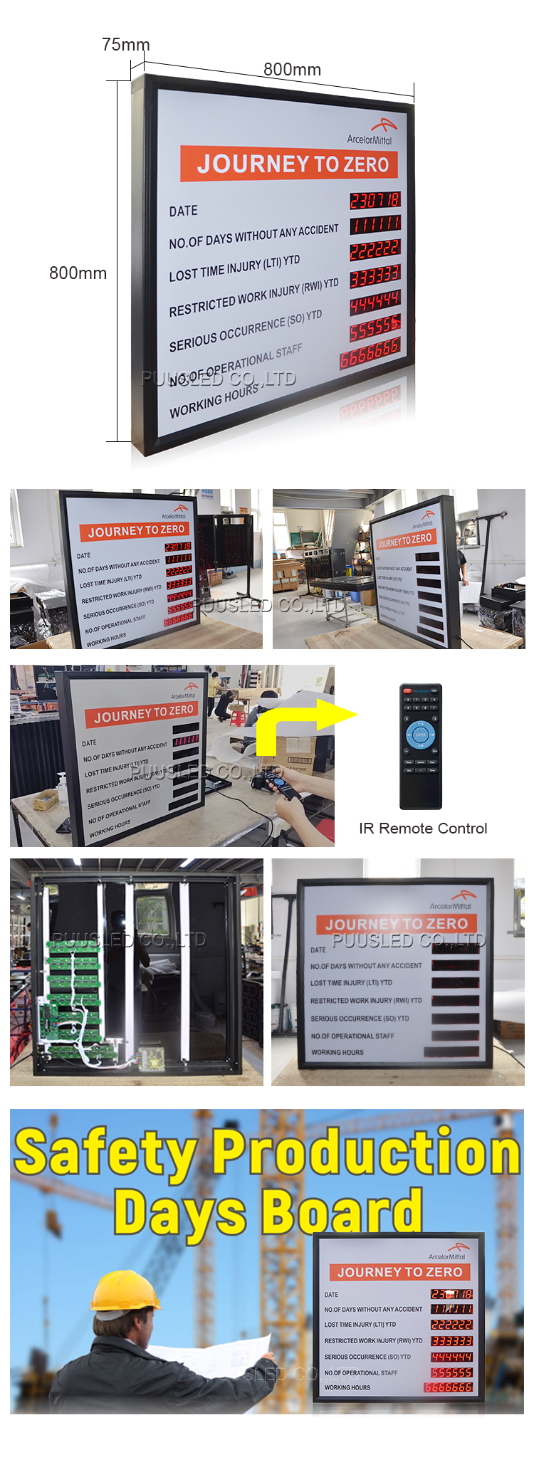 D1.5''-R-SA-A安全天数牌详情