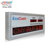 1.0 Inch LED Digital Currency Exchange Rate Board New Design for Indoor Use Airports Banks Retail Stores Featuring Red Display