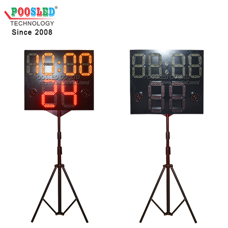 High Brightness 8 Inch & 10 Inch Digits Outdoor Led Sports Countdown Timer