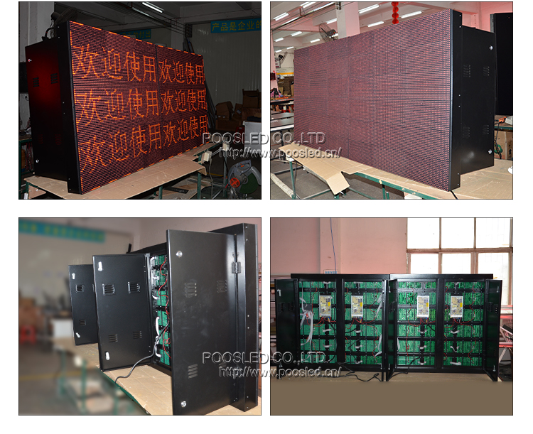 moving led sign display