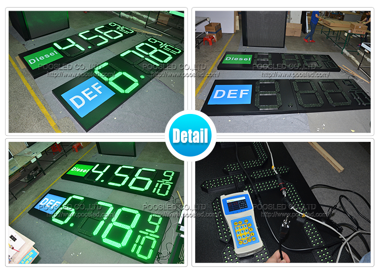 app programmable 8.88 9/10 led gas price number