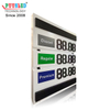 Outdoor Waterproof LED Gas Price Sign White Color LED Digital Number IP65 Oil Price Panel Screen for Sale