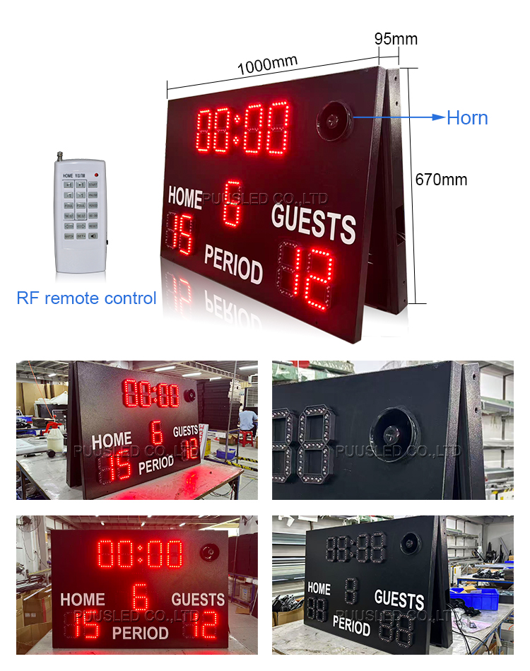 LED FOOTBALL SCOREBOARD